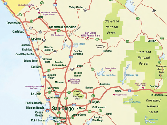 County Of San Diego Vista
