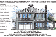 Four Home Development Opportunity in Costal Carlsbad