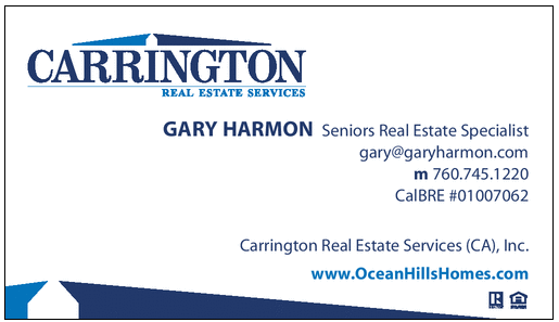 Business Card OceanHillsHomes.com